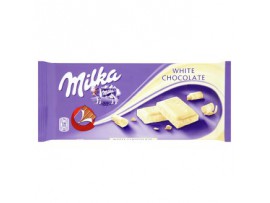 Milka белый шоколад 100 г